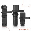 A-premium 3-pc Engine Camshaft Crankshaft Position Sensors Compatible With Honda Accord 2014-2015 2 0l Dohc Replace 37510rnaa01