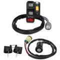 Handlebar Key Switch For Honda Rancher 350 Es 2000-2005 400 2004-2007 Rubicon 500 Foreman 2001-2006 Rincon 650 680 2003-2007 