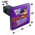 Wonder Woman 80th Warrior Purple Tow Trailer Hitch Cover Plug Insert