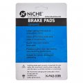 Niche Brake Pad Set For Husaberg Husqvarna Fe350 Tc250 Tc125 54813090300 54813990200 Rear Ceramic
