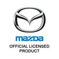 Au-tomotive Gold Notched Stainless Steel License Plate Frame For Mazda Zoom Black