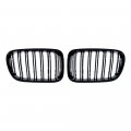 Astradepot Compatible With Front Kidney Grille Grill Bmw F25 X3 F26 X4 Xdrive28i Xdrive35i Pre-lci 2010-2013 Glossy Black