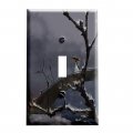 Oriental Scene On The Snow Bridge Switchplate Single Toggle Switch Plate Cover 