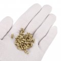 Uxcell Knurled Insert Nuts 100pcs M2 5 X 8mm L 4mm Od 3d Printing Brass Female Threadeds Heat Set Insert Embedment