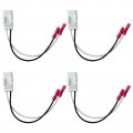 4pcs Car Speaker Wiring Harness Connector Adapter For 2019 Dodge Challenger Sxt Coupe 2-door