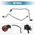 X Autohaux 1 Set Upper Radiator Coolant Hose For Land Rover Lr2 2011-2008 No Lr006165 Lr019341