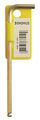 Bondhus 38074 Tagged And Barcoded 9mm Ball End Tip Hex Key L-wrench With Goldguard Finish 159mm 