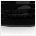 Acanii For 1997-2003 Ford F150 99-07 F250 F350 F450 Superduty Black Smoked Tail Lights Brake Lamps Pair Set Left Right