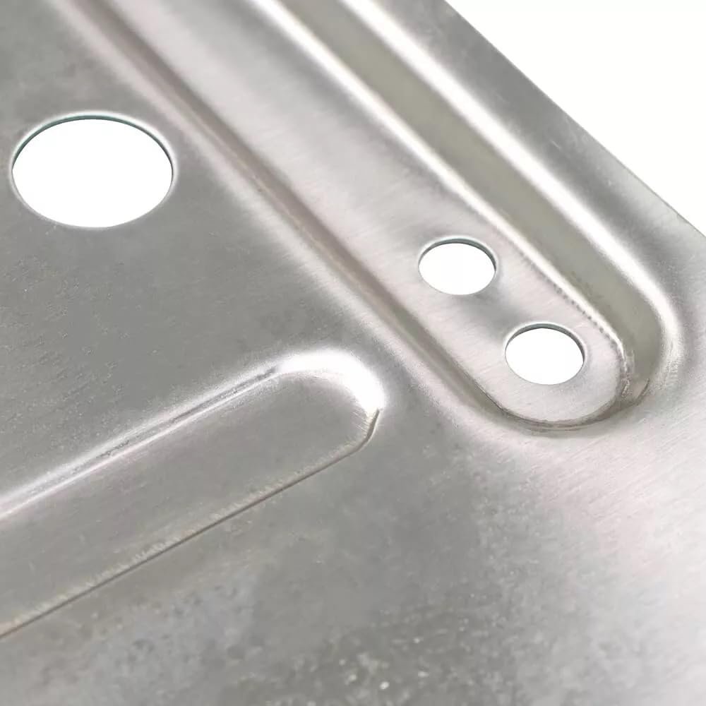 Rear License Plate Bracket For Mercedes Benz Glk Class 2009 To 2015 Stainless Steel Tag Holder Set With 8 Screw Bolts 6 In X 12