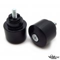 Httmt Bar Ends Black Compatible With 03-13 Hond Cbr 600rr 1987-2006 600 F1 F2 F3 F4 F4i