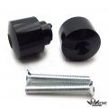 Httmt Bar Ends Black Compatible With 03-13 Hond Cbr 600rr 1987-2006 600 F1 F2 F3 F4 F4i