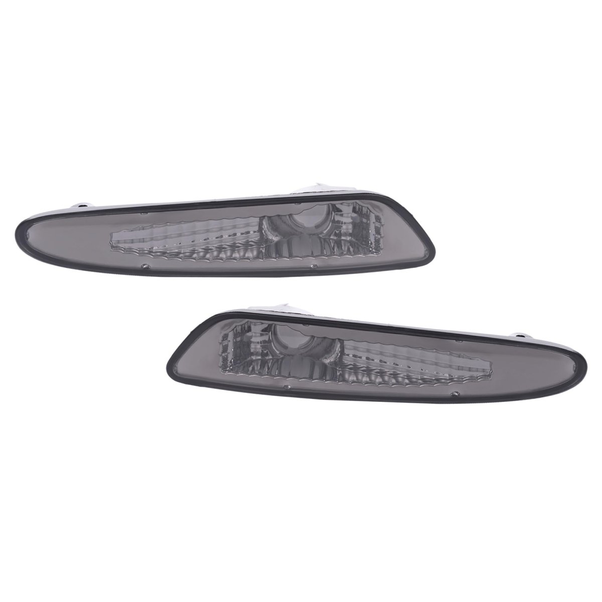 Pair Side Marker Lights For 2003 2004 2005 2006 Mercedes Benz Sl Class R230 Chassis Smoke Lens Lamp Driver And Passenger