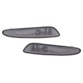 Pair Side Marker Lights For 2003 2004 2005 2006 Mercedes Benz Sl Class R230 Chassis Smoke Lens Lamp Driver And Passenger