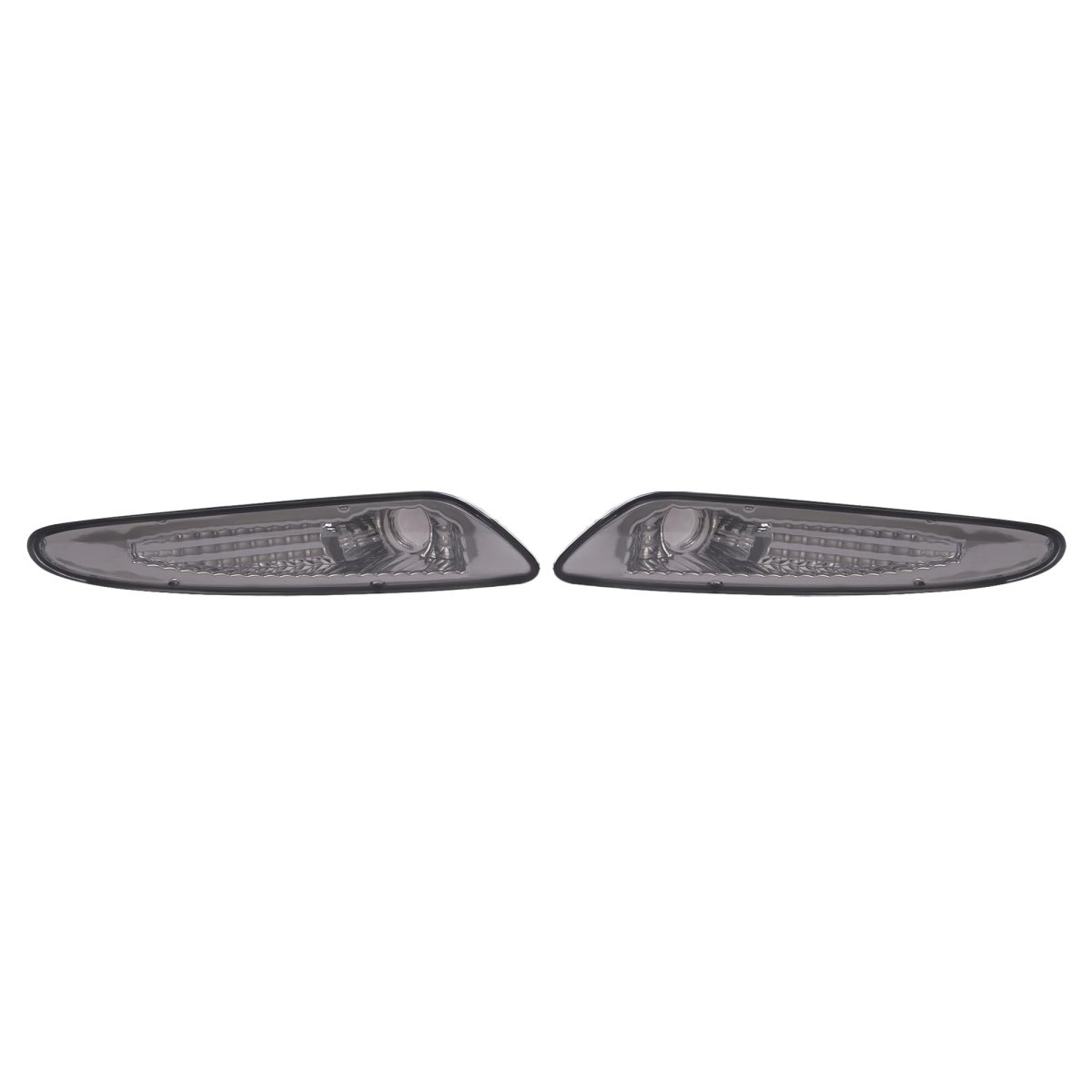 Pair Side Marker Lights For 2003 2004 2005 2006 Mercedes Benz Sl Class R230 Chassis Smoke Lens Lamp Driver And Passenger