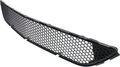 Center Textured Black Bumper Grille For Mercedes Benz C230 C250 C300 C350 Plastic Replacement Part 