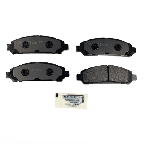 089-1888 Ceramic Rear Brake Pads Vehicle Specific Fit Precision Cut Edges