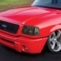 For Ford Ranger 4pcs Smoked Lens Clear Corner Headlight Lights Kit Replacement