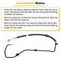 Ocpty Power Steering Pressure Hose Fits For 98 99 00 01 02 Honda Accord 53713s87a04 Lines Complete Assembly