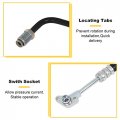 Ocpty Power Steering Pressure Hose Fits For 98 99 00 01 02 Honda Accord 53713s87a04 Lines Complete Assembly