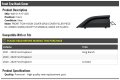 Front Tow Hook Cover Compatible With 2020-2023 Ford Explorer Excludes St Models