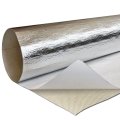 Electriduct Adhesive Backed Aluminized Radiant Heat Shield Barrier Tape Aluminum Fiberglass Protection Auto Exhaust Shielding 