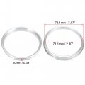 X Autohaux 4pcs Od 78 1mm To Id 71 Aluminum Alloy Car Auto Hub Centric Rings Wheel Bore Center Spacer Replacement