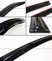 3d Style Smoked Window Visor Vent Shade Rain Sun Guard For 2012-2014 Toyota Camry Le Se