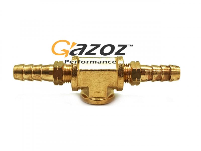 Performance T-fitting Adapter For Fuel Pressure Gauge Sender Sensor Adaptor