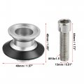 X Autohaux 1 Pair 10mm M10x1 5 Silver Tone Aluminum Alloy Motorcycle Swing Arm Spools For Kawasaki