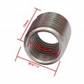 Secosautoparts 5pcs Thread Adapters Sleeve Reducing Nut For M10 10mm Male To M8 8mm Female Screw Conversion