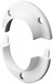 Bracket Closet Pole 2pc White 