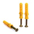 Zlyy M6 X 30 M8 40 Plastic Wall Screw Anchor Plugs With Self-tapping Screws M6 
