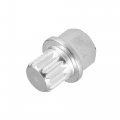 X Autohaux Abc5 16pt Wheel Lock Lug Nut Anti Theft Screw Removal Key For Vw Audi