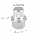 X Autohaux Abc5 16pt Wheel Lock Lug Nut Anti Theft Screw Removal Key For Vw Audi