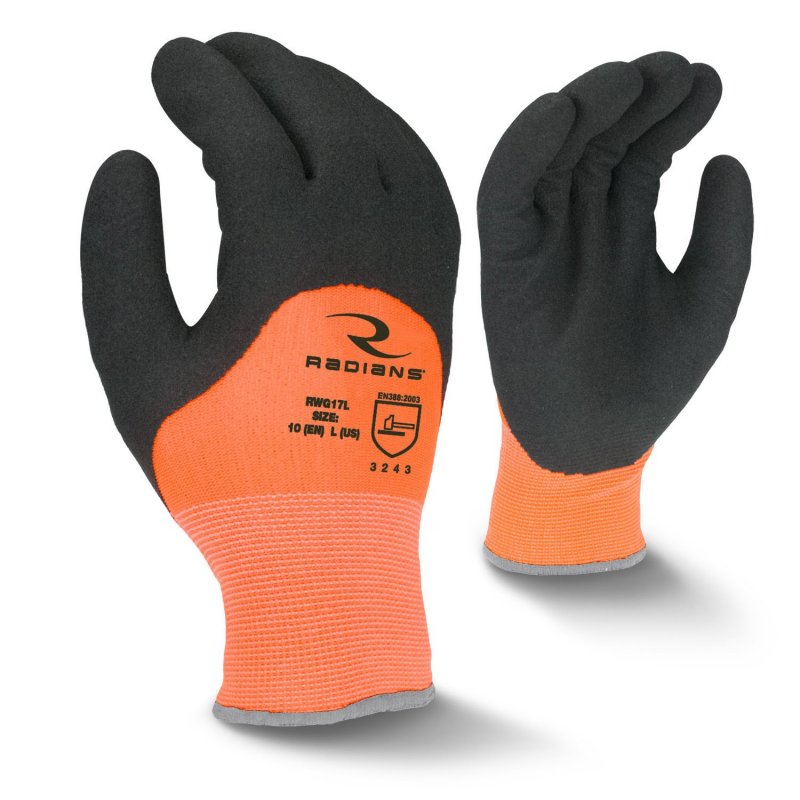 Radians Rwg17xl Industrial Safety Gloves Multi One Size