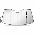 Ipick Image For Ford Logo Universal Fit Enforced Stand-up Auto Windshield Sun Shade At Jumbo Size 59 X 30