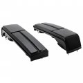 Kuafu Tail Lights Compatibloe With 1987-1993 Ford Mustang Replacement For E7zz13405a E7zz13404a Rear Lamps Black Housing Smoke
