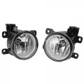Uframe Compatible With 2016 2017 2018 Honda Civic Halogen Fog Light Kit W Bezels Wiring Switch Bulbs Not Fit Si Touring Sens