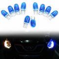Nslumo 10pcs T10 W5w 168 194 Halogen Bulb 12v For Car Wedge Side Light Icy Blue Tail Parking Dome Door Map Lighting 