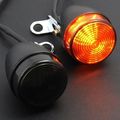 2x 10mm Motorcycle Accessories Black Racing 16 Led Turn Signal Light Indicator Lens Blinker Universal For Suzuki Honda Kawasaki