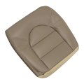 Tan Microfiber Leather Passenger Side Bottom Replacement Seat Cover For Ford F250 F350 F450 F550 Lariat Xlt 1999 2000 