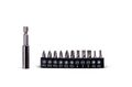 Cordless Screwdriver Set Pp481 3 6v Electric Rechargeable Mini Drill With Led Work Light And 11 Piece Bit Pink