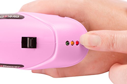 Cordless Screwdriver Set Pp481 3 6v Electric Rechargeable Mini Drill With Led Work Light And 11 Piece Bit Pink