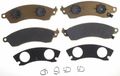 Raybestos Sgd412m Service Grade Semi-metallic Disc Brake Pad Set 