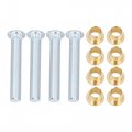 X Autohaux 1 Set Door Hinge Pin Bushing Repair Kit Replacement For Nissan Frontier 1998-2005