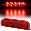 Auto Dynasty Full Led Rear High Mount Red Housing 3rd Third Tail Brake Light Stop Lamp Compatible With Cube 09-14