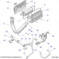 Polaris Rzr Airbox Hose In Genuine Oem Part Qty 1