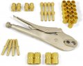 1 4 Id Hose Repair Parts Kit Welding Torch Twin B Size Fittings With Crimper