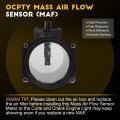Ocpty Mass Air Flow Sensor Fits For Infiniti Q45 V8 4 5l 2002 22680ar000 22680ar001