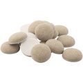Softtouch Premium Scratch Resistant Domed Felt Pads For Hard Floor Surfaces Self-stick 1 Round 16 Pc 